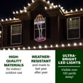 thumbnail image 3 of Fraser Hill Farm 4.3 ft Leg Lamp LED Lights, Large Outdoor Christmas Decoration, FFCHLED052-LEG0-MTL, 3 of 10