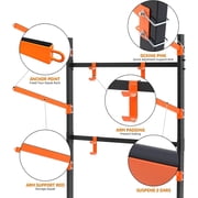 UOKRR Weatherproof Steel Kayak Storage Rack 71 Inches 300 lbs Capacity