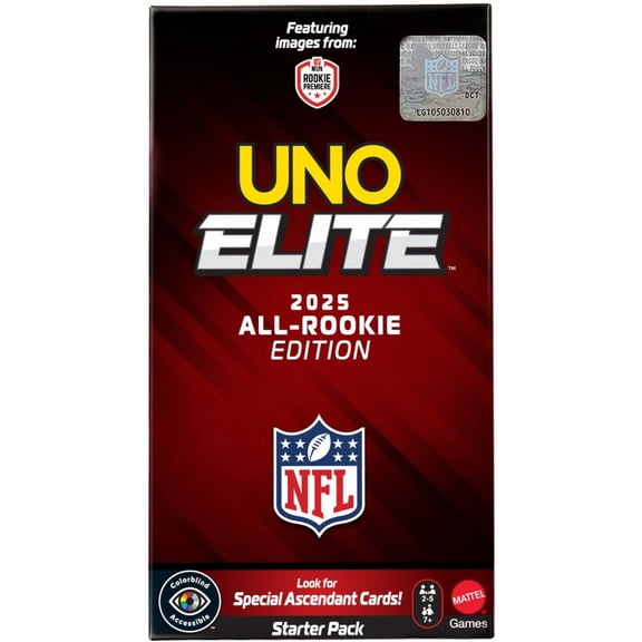 UNO Elite NFL 2025 All-Rookie Edition Football Starter Pack
