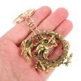 thumbnail image 2 of heka Chinese Dragon Keychain Hanging Keychain Pendant Zodiac Dragon Keychain Auspicious Dragon Decor, 2 of 5