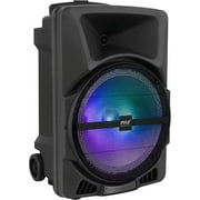 Pyle Wireless Portable PA Speaker System - 800W Powered Bluetooth Indoor & Outdoor DJ Stereo Loudspeaker