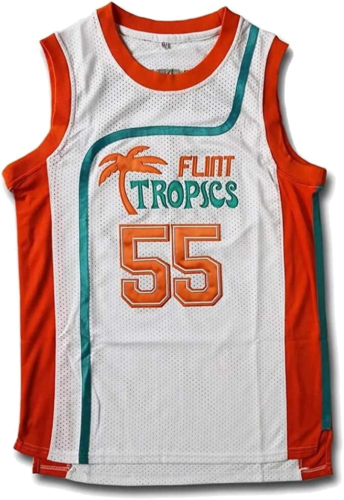 QIMEI Flint Tropics Jersey: Vakidis #55 Basketball Jersey 