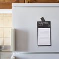 thumbnail image 5 of 1 Pcs Magnetic Lined Notepads for Refrigerator,Magnetic Notepads,Grocery List Pad for Fridge,Magnetic List Pad,Full Magnet Back Shopping Lists,Grocery List Notepad, List, To-Do Memos,Z_Black, 5 of 7