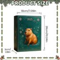thumbnail image 3 of Capybara Advents Calendars 2025 Unique Flat Pendant Holiday Decor for Mantlepiece Display, 3 of 5