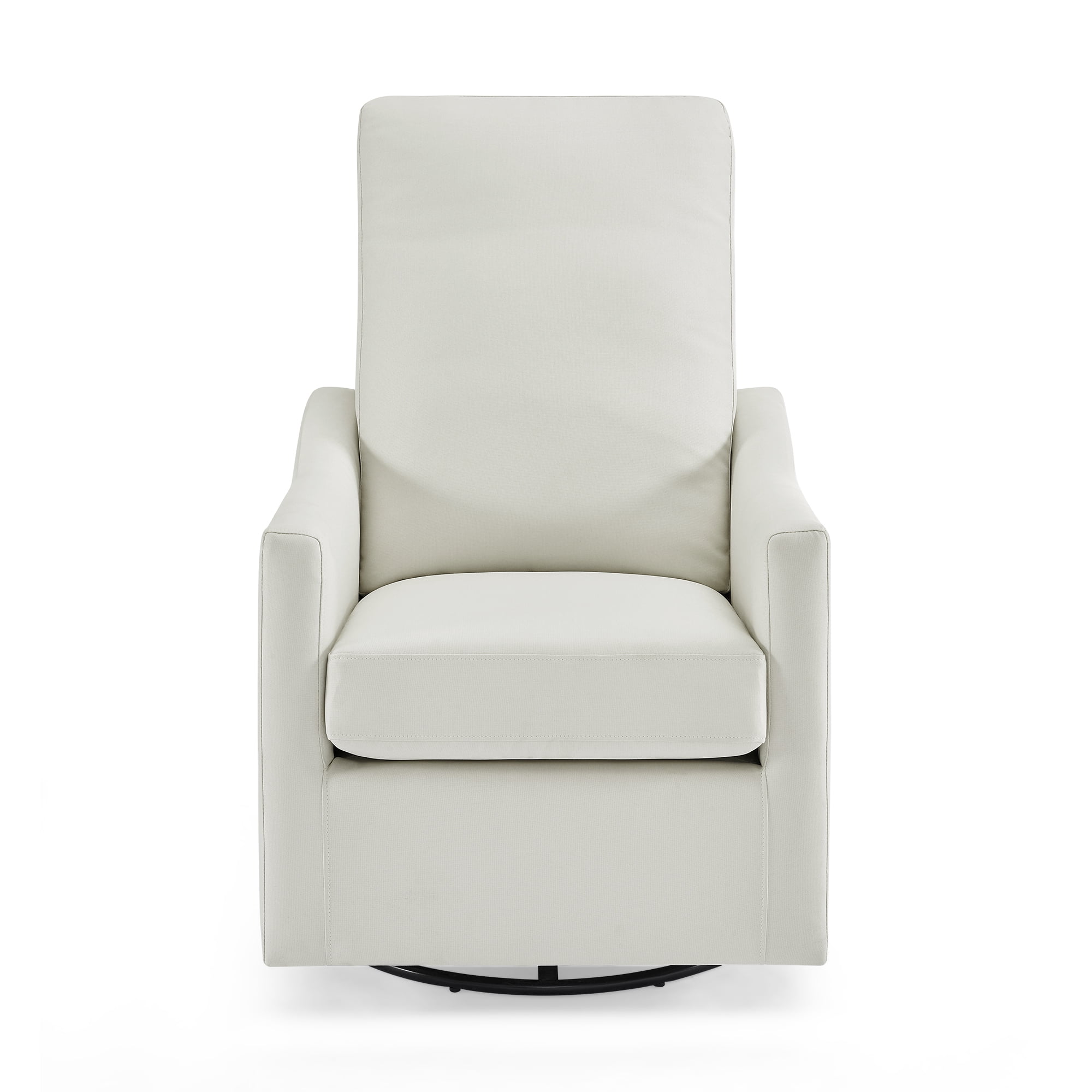 Delta Children Adley Nursery Glider Swivel Chair - Greenguard Gold Certified, Cream