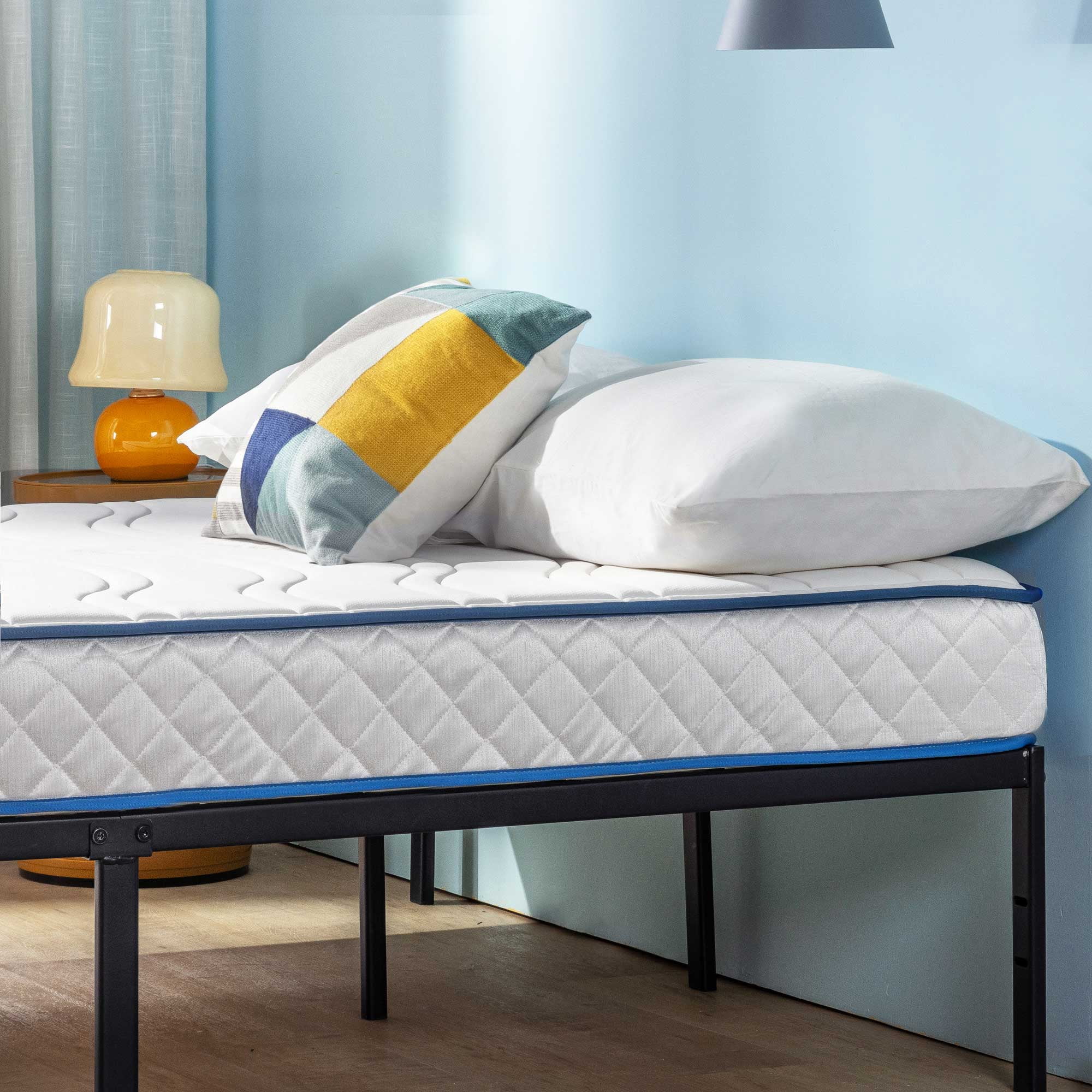 Best Price Mattress 6” Tight Top Bonnell Hybrid Mattress in a Box, Twin