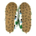 thumbnail image 6 of OoohGeez Womens Funny Bob Ross House Fluffy Sherpa Slipper with Grippers, Lil Happy Trees, L, 6 of 7