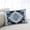 Blue, variant on Green Boho Small Pillow Covers, Farmhouse Tribal Vintage Tribal Texture Soft Breathable Throw Pillow Cases with Invisible Zipper, Decorative Pillowcase Pillows Protectors for Sofa Bed Chair 12"x20"