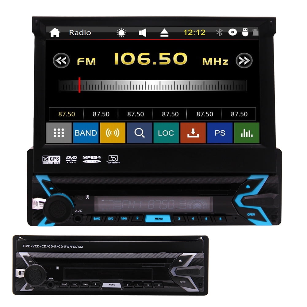 Single Din Audio Car Stereo 1 Din Car DVD Player support Single Din Audio Car Stereo 1 Din Car DVD Player support