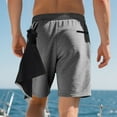 thumbnail image 4 of Vetsdori Cargo Shorts for Men Athletic Pockets Short Pants Summer Relaxed Fit,Workout Fashion Style Mens Shorts Elastic Waist, 4 of 9