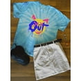 thumbnail image 3 of Bunny Face Off Mind Tie Dye Cyclone Women -Image by Shutterstock, Female Large, 3 of 4