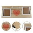 thumbnail image 3 of Shisuyan DIY Heart Shape Photo Display Tool Red Hemp Rope 1 Set 13.4X5.5in, 3 of 8