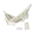 thumbnail image 1 of DYNWAVECA Hamac en Macramé Boho Confortable pour Extérieur Balcon Patio Cour, 1 of 10