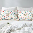 thumbnail image 3 of Koala Fitted Sheet Kawaii Animal Queen Bed Sheets Cute Flower Animal Bedding Set, Wild Animal Fitted Bed Sheets Botanical Flower Pattern 3D Sheets，No Top Sheet, 3 of 5