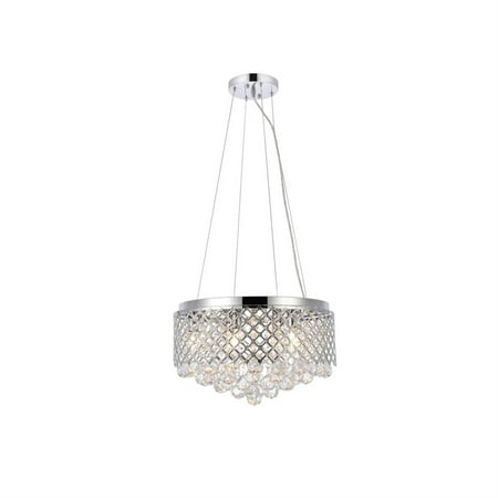 

Tully 6 lights pendant in chrome