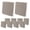 Beige, variant on 10 Pcs Outdoor Patio Cushion Covers Replacement, Couch Cushions Covers with Zippers, Waterproof Patio Furniture Cushion Slipcovers for Couches,Outdoor Patio Furniture