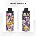 thumbnail image 3 of Botella de agua aislada deportiva de Mickey Mouse, de acero inoxidable, portátil, para exteriores, moderna, para viajes, fitness, estudiantes, talla única., 3 of 7