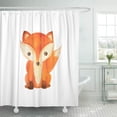 thumbnail image 1 of Cortina de Ducha ABPHQTO Acuarela Bosque Mano zorro 150x180 cm, 1 of 1