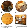 thumbnail image 3 of Designart "At Sunset Loving Chicken painting" Animals Floater Framed Canvas Wall Art, 3 of 7