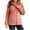 Pink, variant on Sexlip Womens Zip Up Hoodie Gold Zipper Oversized Fleece Sweatshirt Comfy Casual Jacket Fall Winter Fashion with Pocket Red S