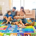thumbnail image 3 of Children's Play Rugs For Foo, Kids Rugs, Suitable For Playroom, Playime Series ABc, Numbers,Animals,Months,Seasons Educational Area Rnugs, Suitable For Children's Clasroom 110"x78.7", 3 of 5