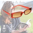 thumbnail image 4 of proSPORT Reading Sunglass Reader Women Amber Lens Red Small Frame NOT BIFOCAL, 4 of 5