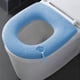 thumbnail image 1 of Funda de inodoro gruesa y aislante | Cojín de franela lavable y reutilizable con cremallera | Acolchado suave y cómodo para el baño | Almohadilla de inodoro cálida para el invierno en azul, verde,, 1 of 6