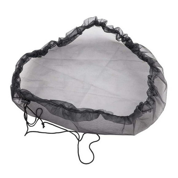 Bewildely 4 piezas de cubierta de malla de barriles de lluvia para exteriores, red de cubo antiinsectos para jardín, colección de agua, hebilla de red Jardín y Patio Bewildely HA069156-01