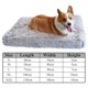 thumbnail image 4 of Manta Súper Suave para Cama para Jaula para Perros Y Gatos, Cama para Mascotas Esponjosa para Todas Las Estaciones, Apta para Lavadora Y Secadora, Camas Antideslizantes para Mascotas, Gris, M, 4 of 5