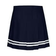 thumbnail image 6 of JAKANYQ Skirts For Lady Fashion Plaid Pleated A-Line Burnout High Waist Short Skirt Cozy Lightweight, 6 of 6