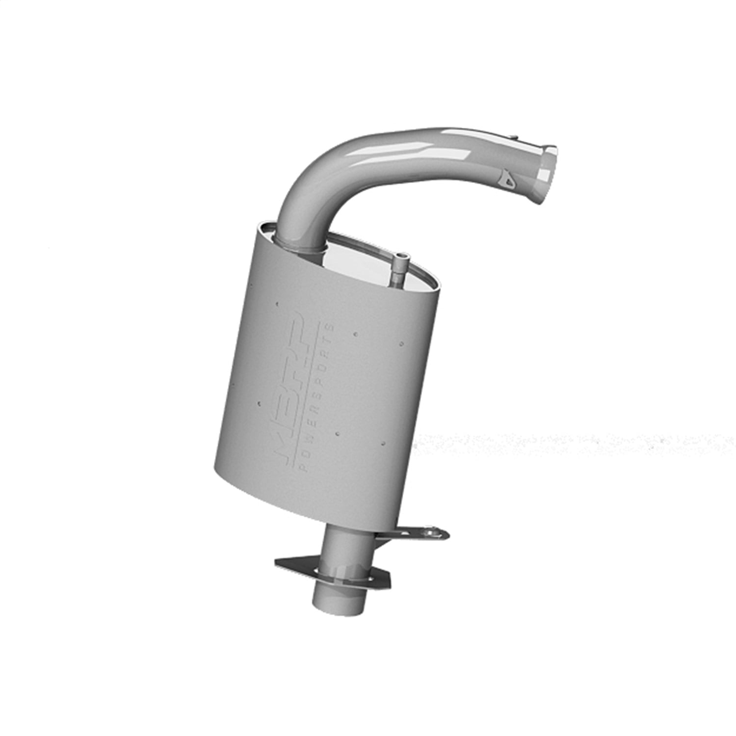 MBRP Exhaust 132Q106 Snowmobile Quiet Trail Muffler