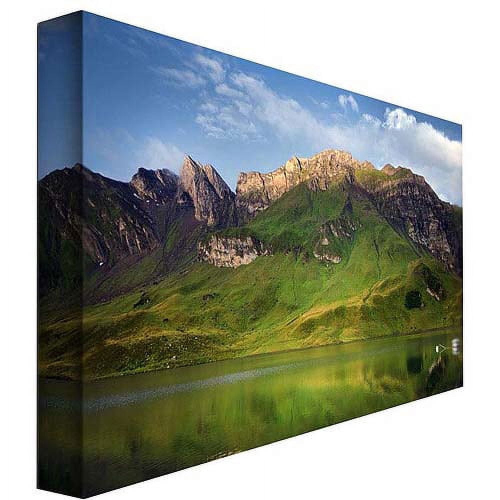 Trademark Art "Green Mirror" Canvas Art by Philippe Sainte-Laudy