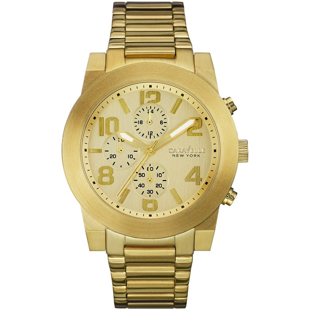 CARAVELLE Designed by Bulova - Caravelle Men's Chronograph Stainless