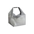 thumbnail image 2 of Sac Fourre-Tout de Natation en Maille Imperméable avec Poignée, Matériau en Maille Résistant à l'Eau pour la Plage, la Piscine et les Activités de Plein Air, Rangement Transparent, Gris et Blanc, 2 of 6