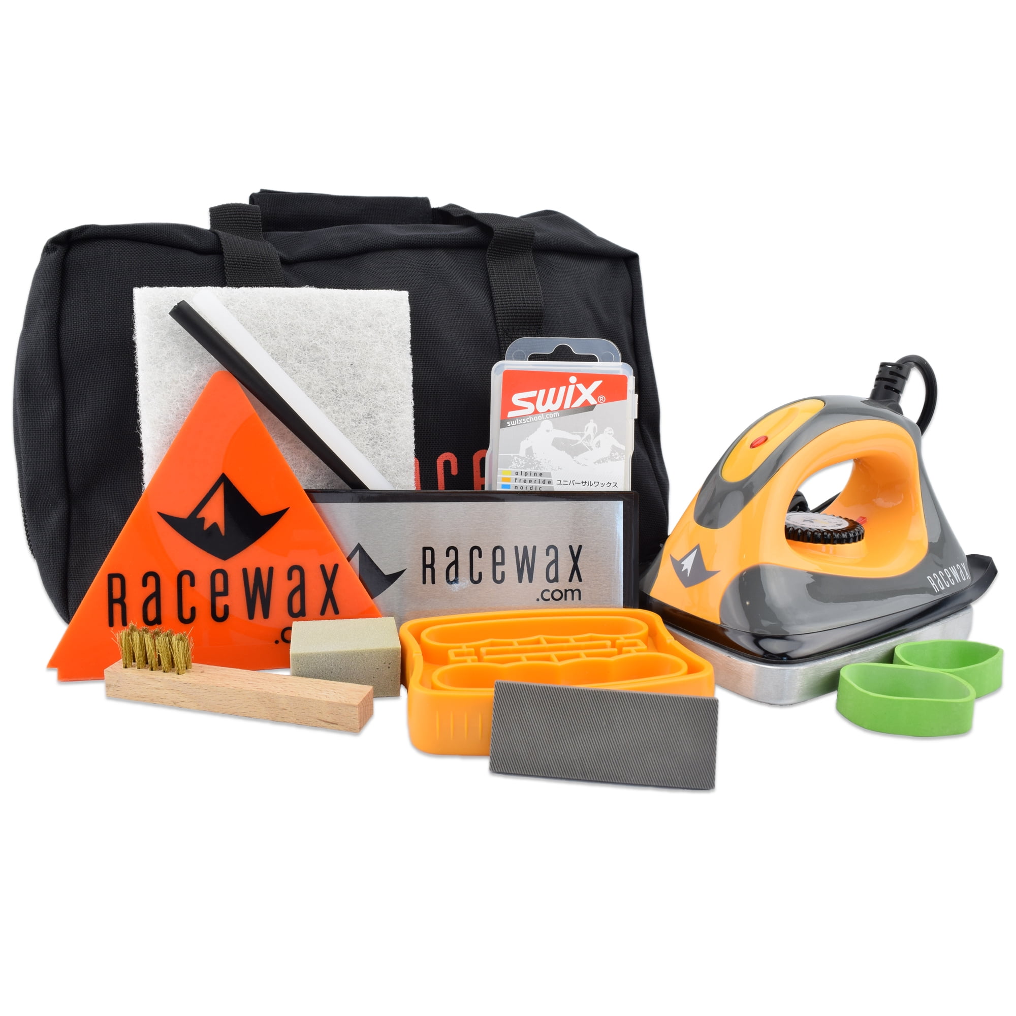 RaceWax EZTune Ski Snowboard Wax Tuning Kit