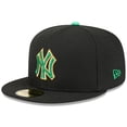 thumbnail image 3 of Men's New Era  Black New York Yankees 2026 St. Patrick's Day 59FIFTY Fitted Hat, 3 of 5