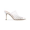 thumbnail image 3 of INC Womens White Padded Woven Celestia Pointed Toe Stiletto Slip On Moccasins Shoes 10 M, 3 of 4