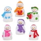 thumbnail image 3 of figuras de muñecos de nieve en miniatura, adornos navideños en miniatura para casa de muñecas, estilo mixto., 3 of 7