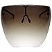 thumbnail image 3 of zeroUV - Protective Face Shield Full Cover Visor Glasses/Sunglasses (Anti-Fog/Blue Light Filter) (Smoke/Fade), 3 of 4