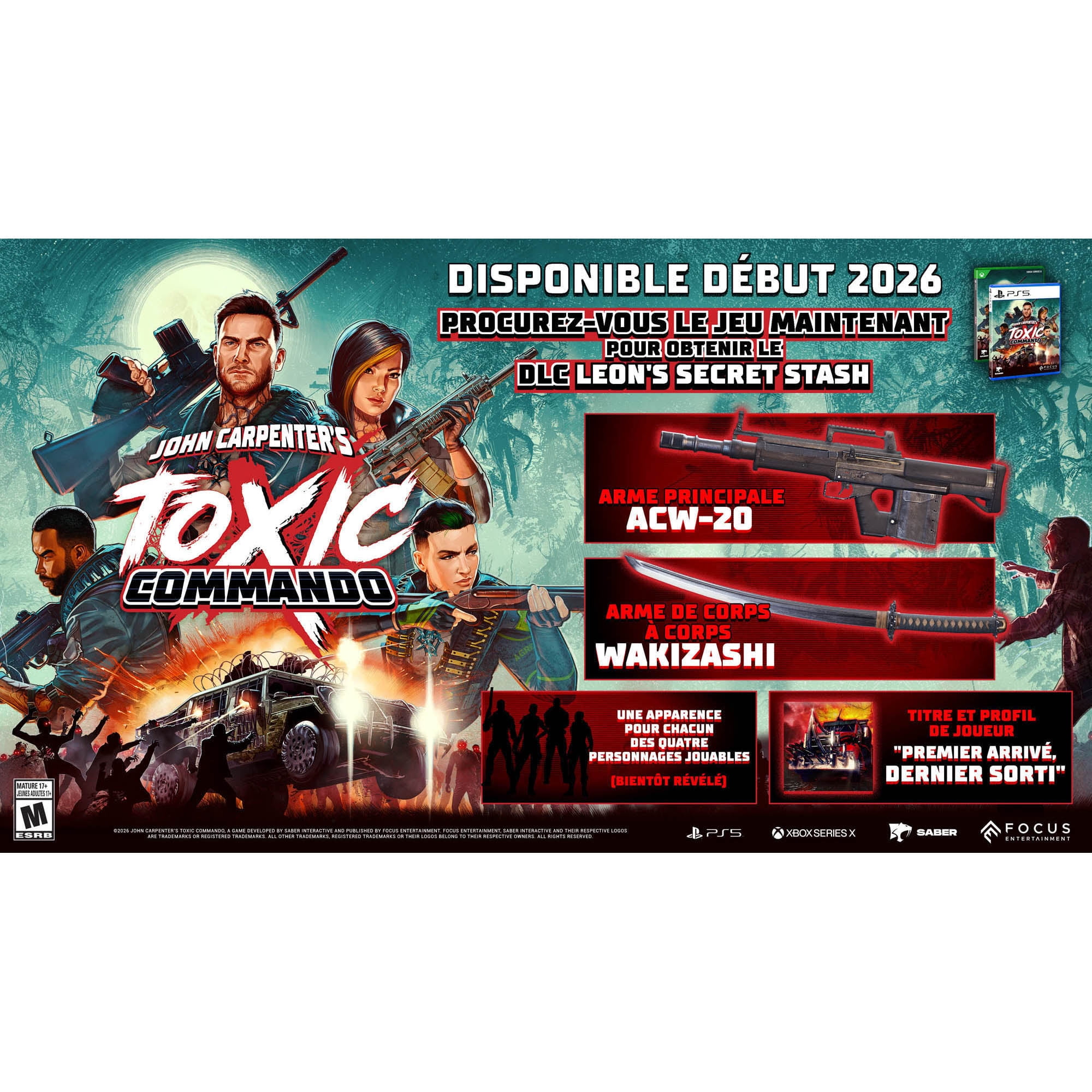 Jeu vidéo John Carpenter’s Toxic Commando pour (Xbox Series X)