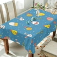 thumbnail image 6 of Coolnut Easter Bunny Egg Chick Rectangle Tablecloth Spill-Proof Polyester Table Cloth Table Cover for Kitchen Dining Picnic Holiday Party Decoration,54"x54", 6 of 7