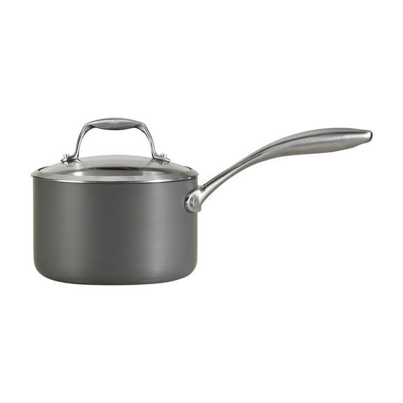 Tramontina OnyxPro 2-Quart Hard Anodized Nonstick Sauce Pan with Lid, Oven-Safe