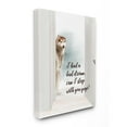 thumbnail image 5 of Stupell Industries Dog Nightmare Quote Funny Pet Parents Phrase Canvas Wall Art Design by Ziwei Li, 30" x 40", 5 of 5