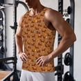 thumbnail image 5 of Fuzoiu Dachshund And Ball Print Men's Workout Tank Tops,Sleeveless Gym Shirt Quick Dry,Fitness Bodybuilding T-Shirt,Muscle Athletic Workout Tee-4X-Large, 5 of 7