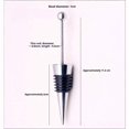 thumbnail image 5 of 1 Pcs DIY Beadable Wine Stopper Party Wedding Bar Decor Sealed -Keeping Wine Champagne Stopper, 5 of 5