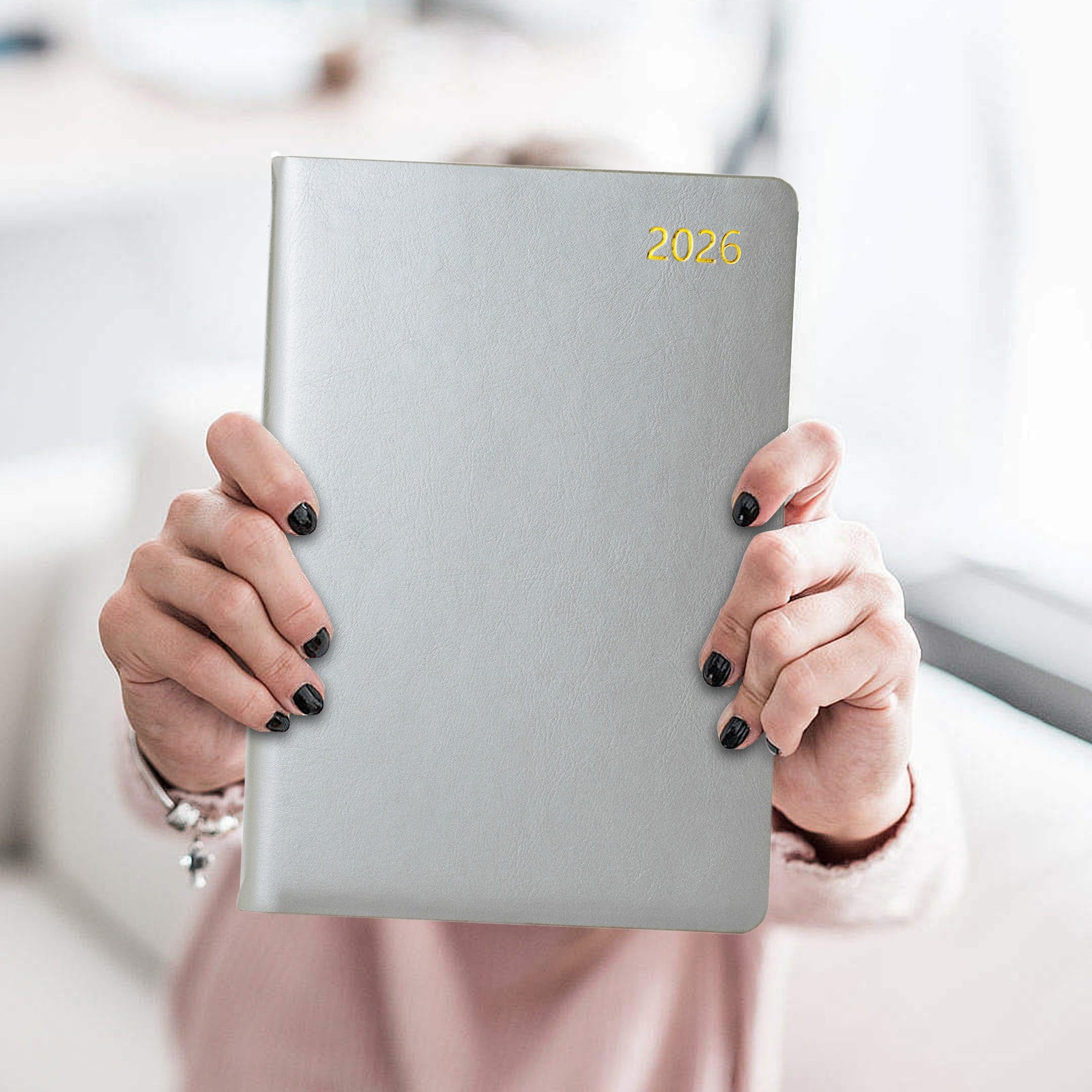 Gnwei 2026 Planner, Weekly and Monthly Calendar Agenda Book, Jan 2026 - Dec 2026, Hardcover Planning Academic Planner for Office School Supplies and Desk Accessories (7.8'' x 10.7'')
