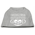 thumbnail image 1 of Up To No Good Screen Print Shirt Grey Med (12), 1 of 1