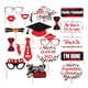 thumbnail image 4 of 19 piezas de accesorios recortables para fotos con purpurina divertida para selfies de fiesta de graduación, fotos de graduación Estilo A, 4 of 9