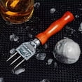 thumbnail image 3 of Picahielos 2X - Hielo resistente con mango de madera maciza, trituradora de hielo de tres puntas para camareros de cócteles, 3 of 8