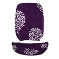 thumbnail image 3 of TISHITA 2x Stretch Spandex Slipcover Office Computer Chair , -Leaves, 4 Pcs, 3 of 5